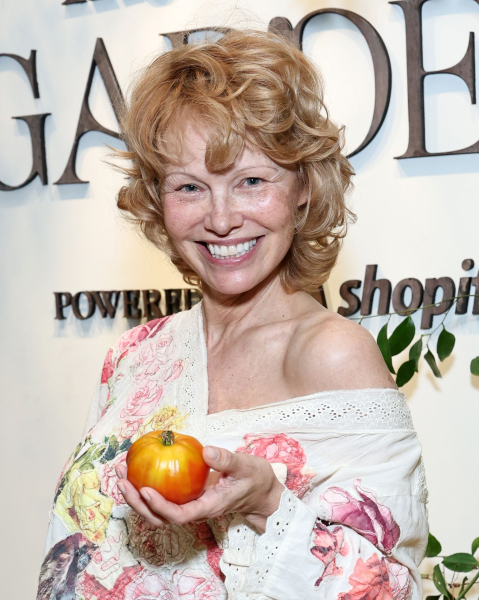 spring hair trend 2026 strawberry hair color on pamela anderson